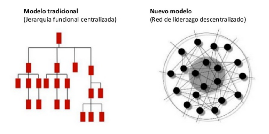 Evolución del modelo organizativo