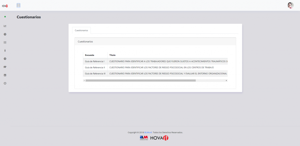BLMHRM - Acceso a los Formularios de la NOM-035