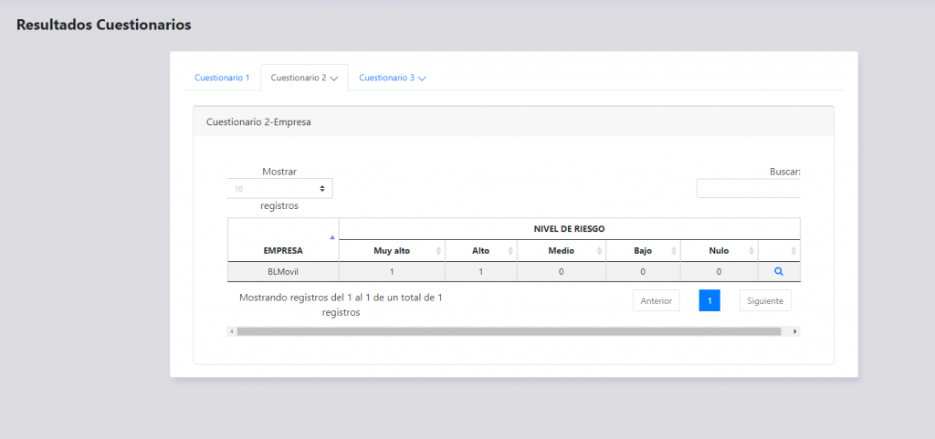 Consulta resultados cuestionaros 2 y 3 de NOM-035